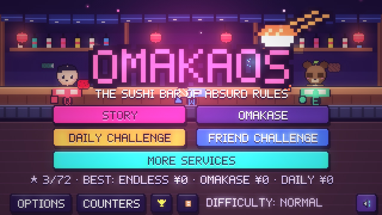 Title screen